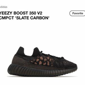 Yeezy Boost 350 V2 CMPCT 'Slate Carbon' Black Brown